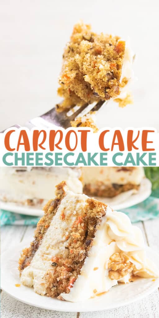 Carrot Cake Cheesecake Cake - The Best Cheesecake Recipes